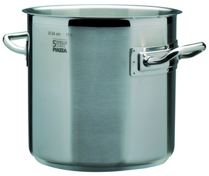 PIAZZA Stainless Steel Pan  - 5 Stars Collection - diametre 20 cm