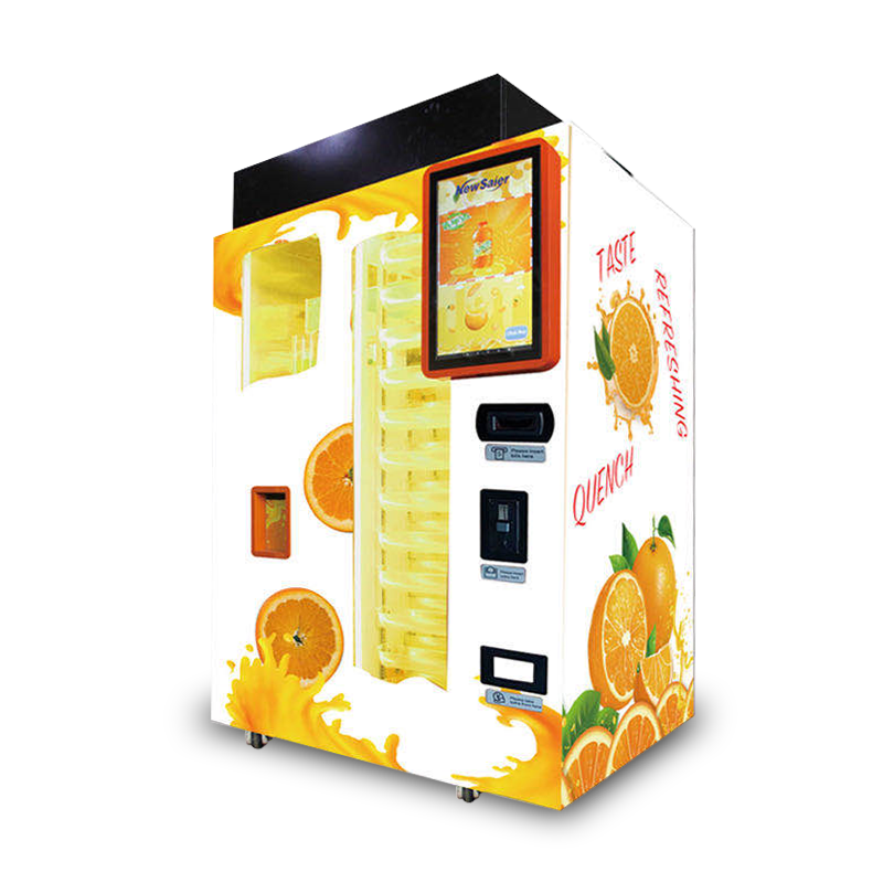 Orange juice vending machine