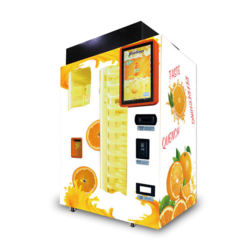 Orange juice vending machine