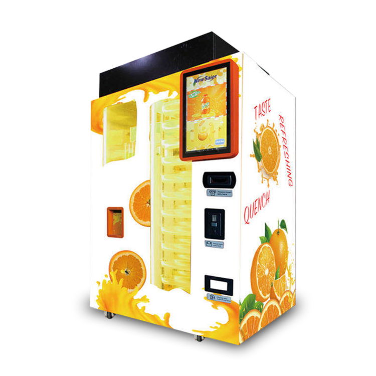 Orange juice vending machine