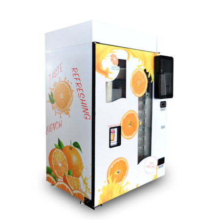 Orange juice vending machine