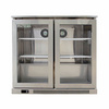 2 DOORS BEER REFRIGERATOR WITH STAINLESS STEEL