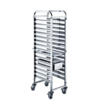 Stainless Steel Single-line Tray Trolley  ( Item B)