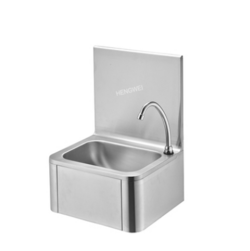 Knee operated hand washbasin ( Item A )