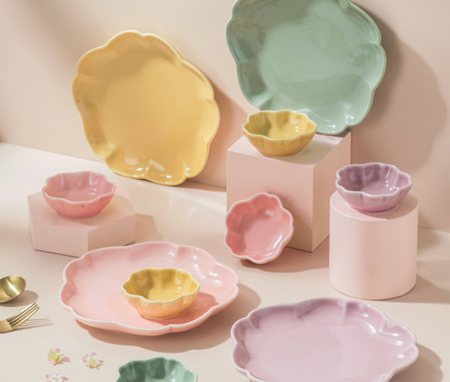 Color glaze porcelain