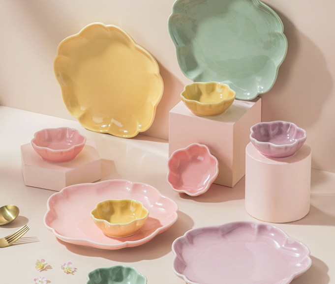 Color glaze porcelain