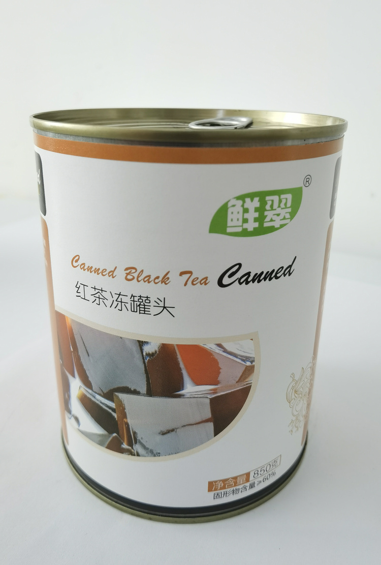 Canned Black Tea Jelly