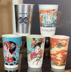 Three-dimensional printing paper cup