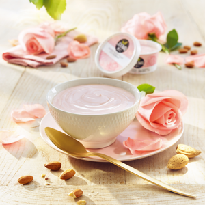 Rose Almond Based Yogurt