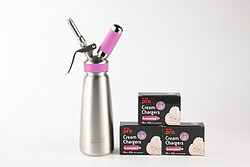 MOSA PRO stainless steel cream bottle - pull