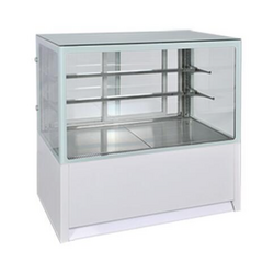 Right angle cake cabinet