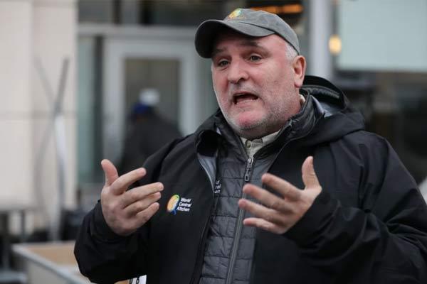 Chef José Andrés and his team are feeding Ukrainians on the front lines of the war