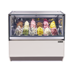 Ice cream display case JULY