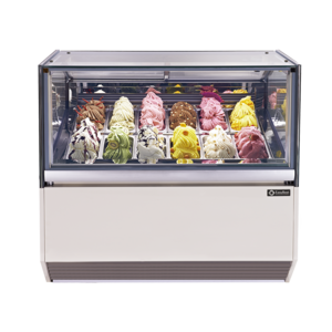 Ice cream display case JULY