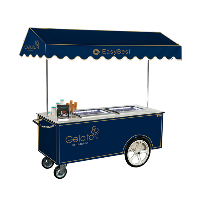 Ice cream display case ICE CART G6