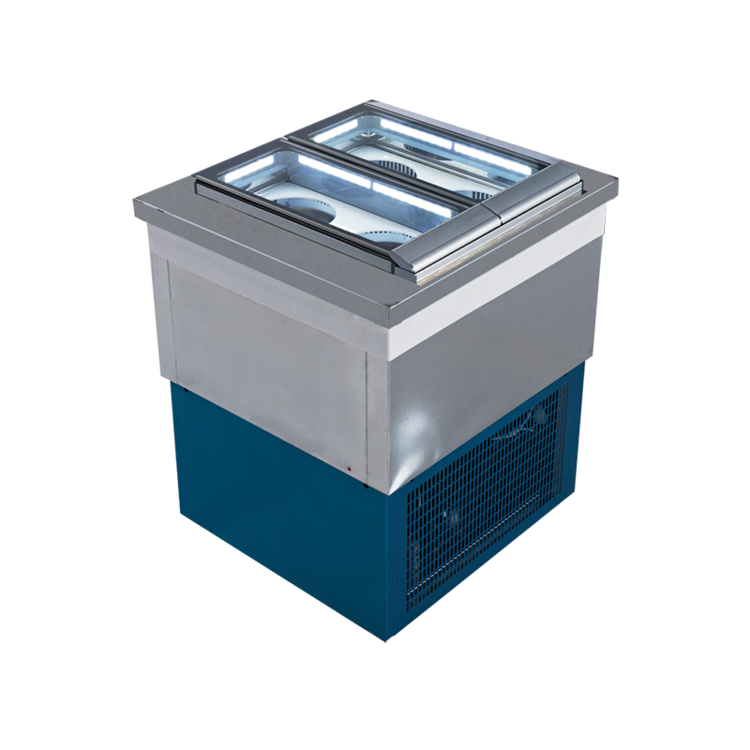 Ice cream display case VISION 4D