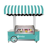Ice cream display case ICE CART SUNNY