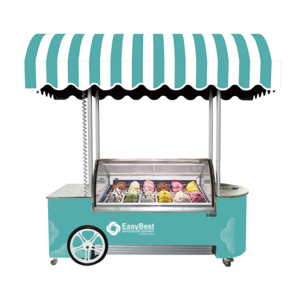 Ice cream display case ICE CART SUNNY