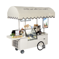 Ice cream display case ice cart5