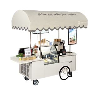 Ice cream display case ice cart5