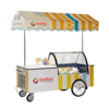 Ice cream display case GELATO CART10