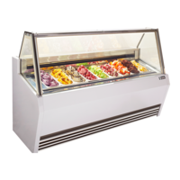 Ice cream display case BRIO