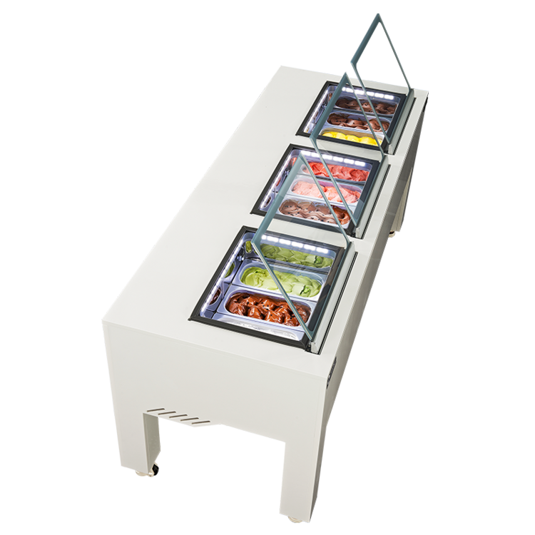 Ice cream display case G9