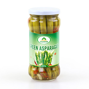 Pre-cooked vegetables-pickled asparagus