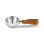 Semicircular coffee scoop