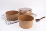 Brown Paper Salad Bowl