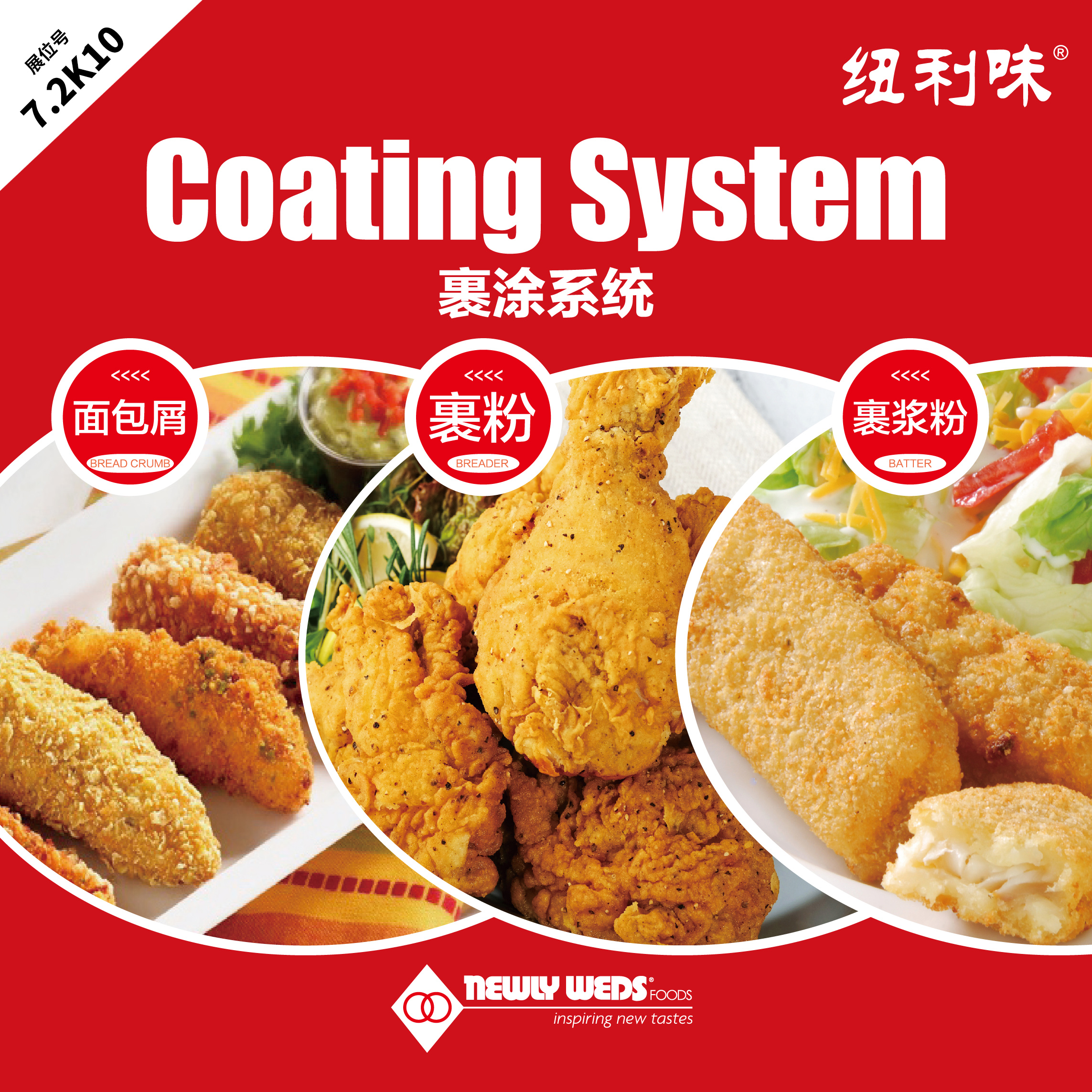 1）	Newley-flavored food coating system