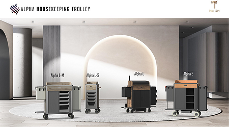 Alpha Housekeeping Trolley