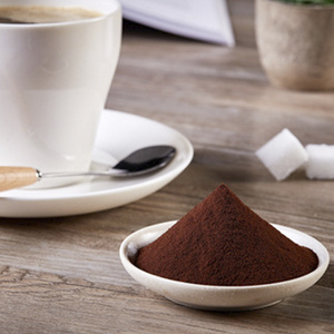Instant coffee powder