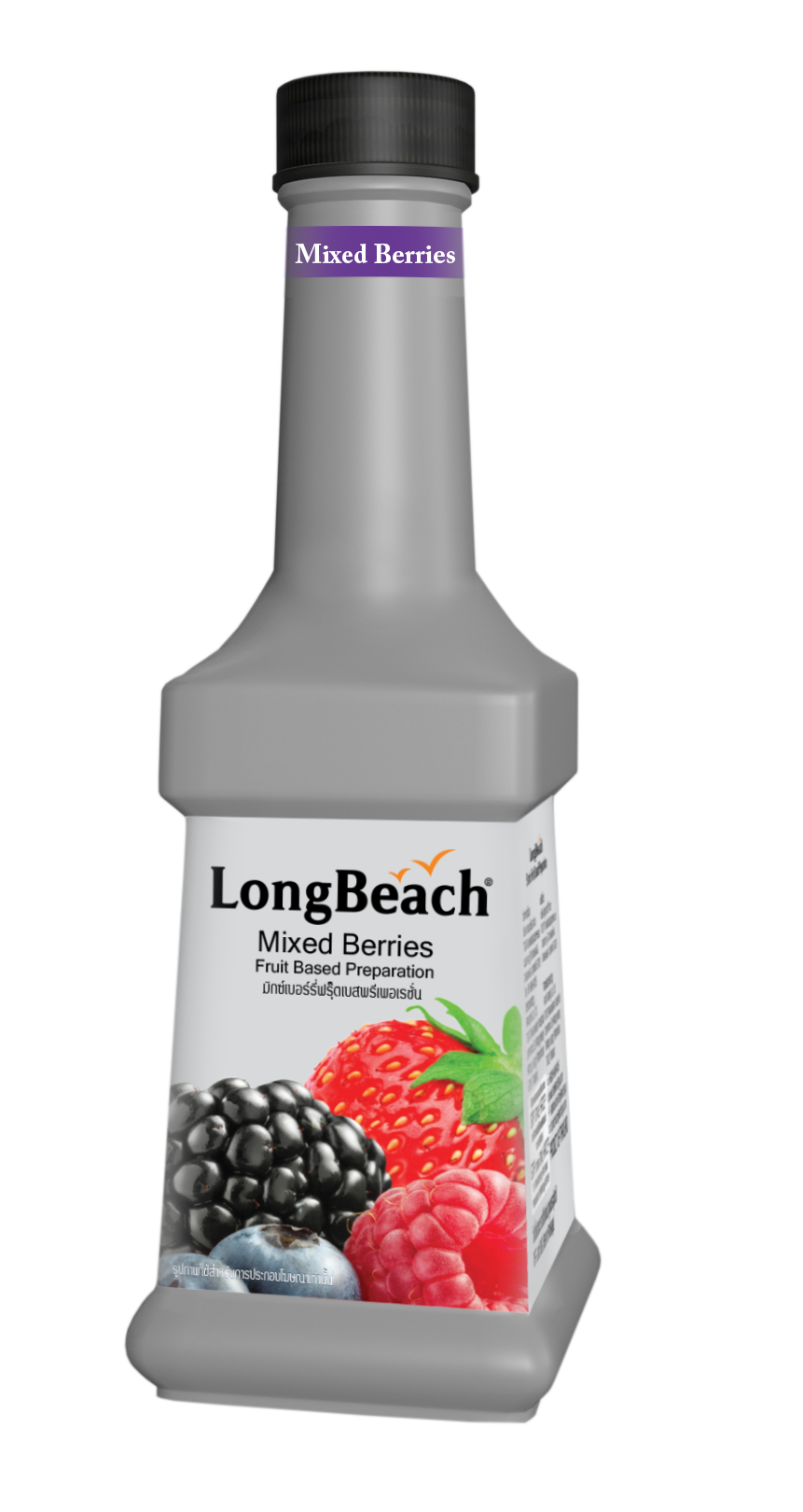 LongBeach Mixed Berries Puree 900 ml.