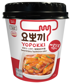 YOPOKKI SWEET&SPICY CUP TOPOKKI