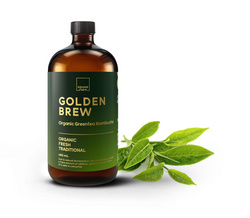 Goldenbrew organic greentea kombucha Original