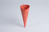 Large Waffle Cone Strawberry