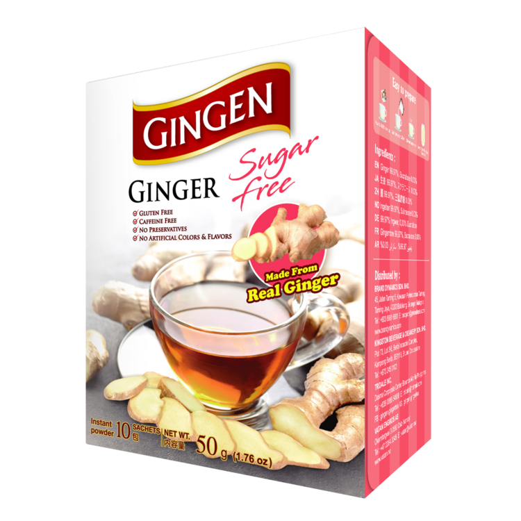 “GINGEN” INSTANT GINGER SUGAR FREE