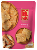 Rice Cracker with Shrimp Floss