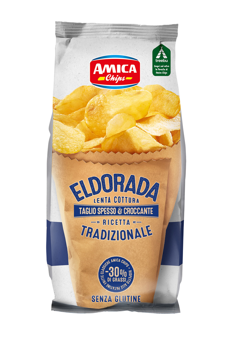 ELDORADA CHIPS SALTED 130G