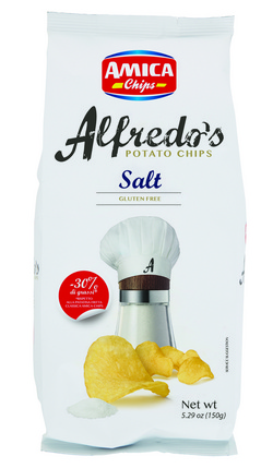 ALFREDO'S CHIPS SALTED 150G