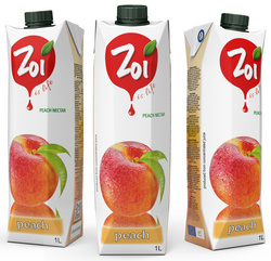 ZOI JUICES-PEACH NECTAR