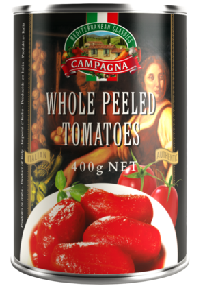 peeled tomatoes 400g  