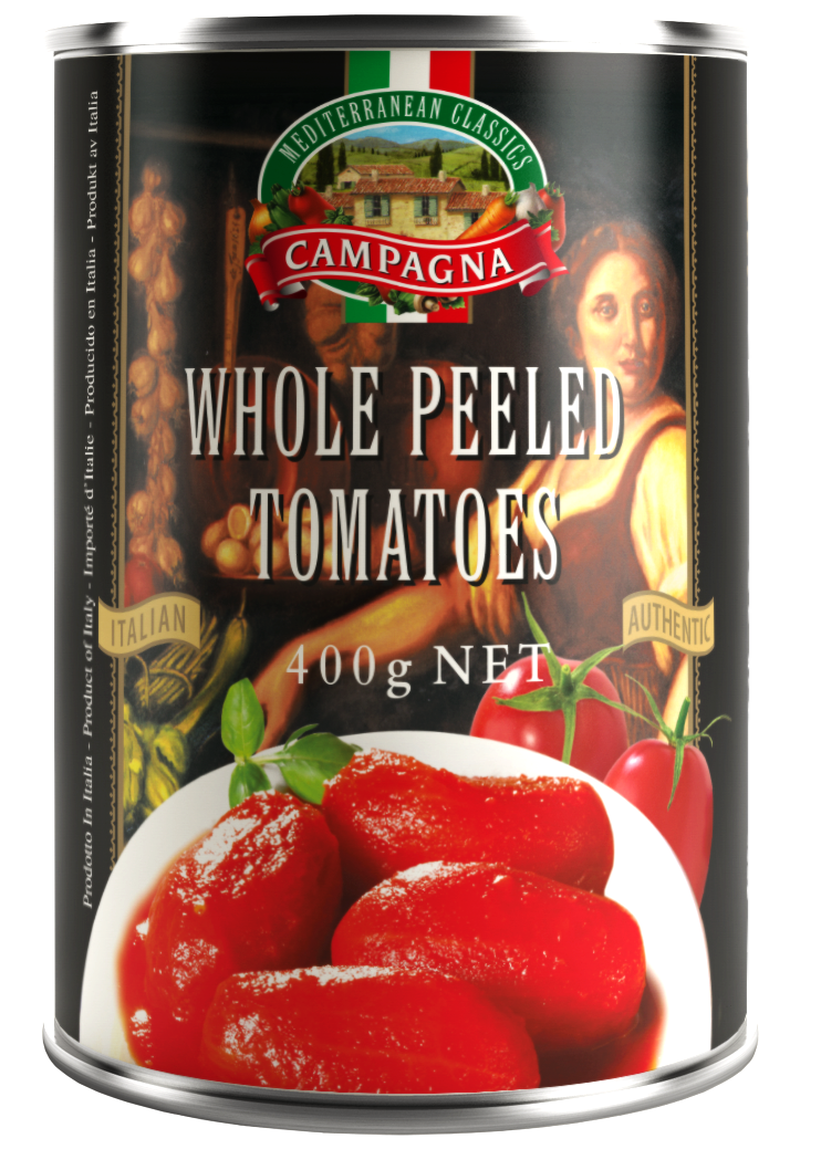 peeled tomatoes 400g  