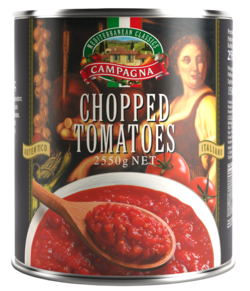 chopped tomatoes 