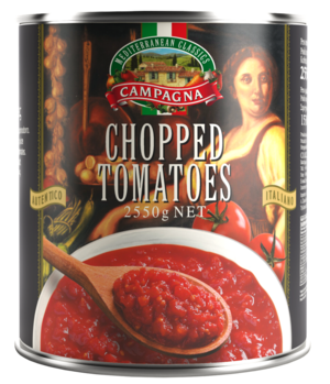 chopped tomatoes 