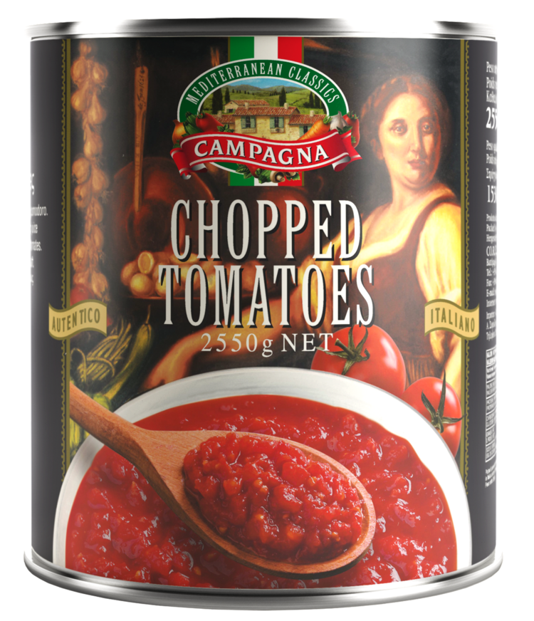 chopped tomatoes 