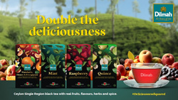 Exquisitely flavoured tea range