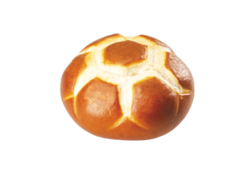 Pretzel Football Roll