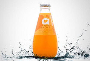 parkling Mandarin Flavored Natural Mineral Water Plus Vitamin C
